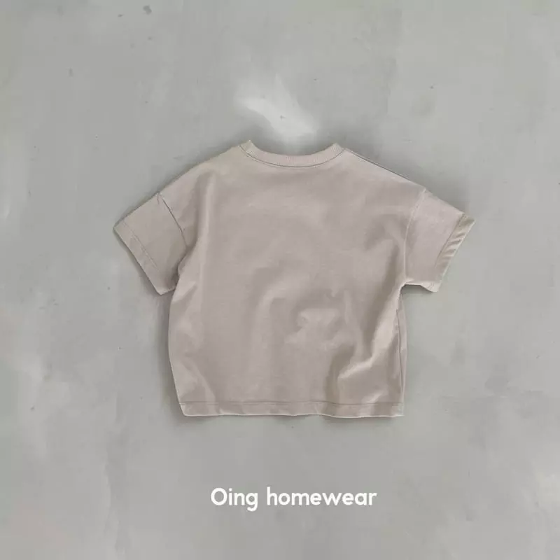 Oing - Korean Children Fashion - #magicofchildhood - Lettering Tee - 8
