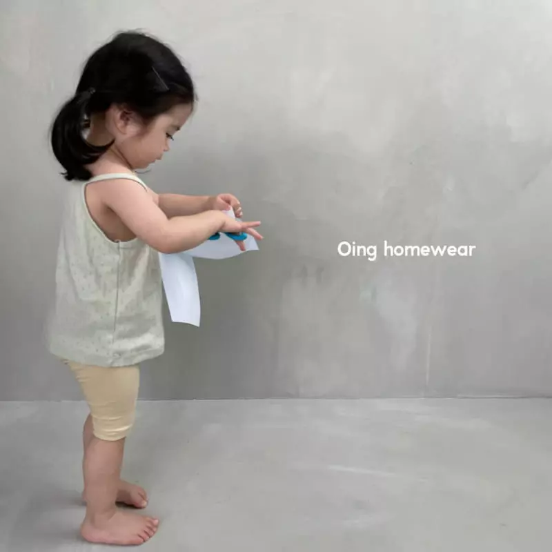 Oing - Korean Children Fashion - #littlefashionista - String Sleeveless - 4