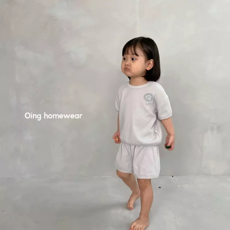 Oing - Korean Children Fashion - #magicofchildhood - Waffle Top bottom Set - 2