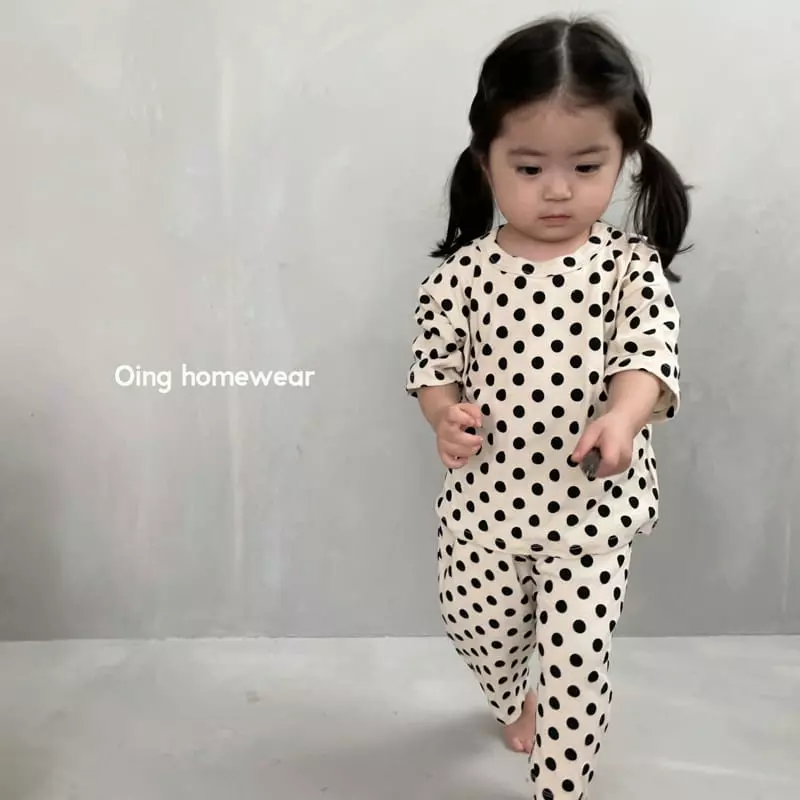 Oing - Korean Children Fashion - #magicofchildhood - Tom Top Bottom Set