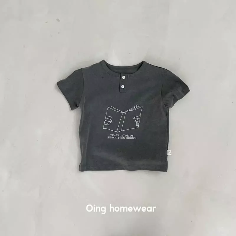 Oing - Korean Children Fashion - #minifashionista - Button Tee - 11