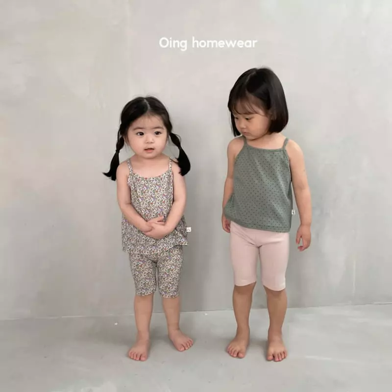 Oing - Korean Children Fashion - #minifashionista - String Sleeveless - 5