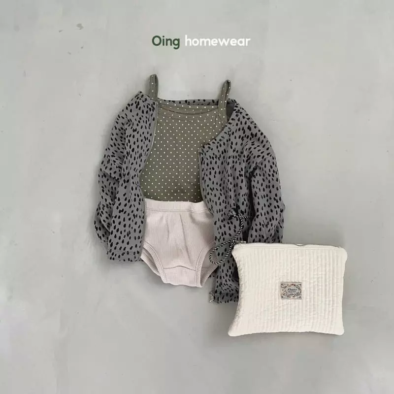 Oing - Korean Children Fashion - #minifashionista - Summer Sleeveless Underwea Set - 8