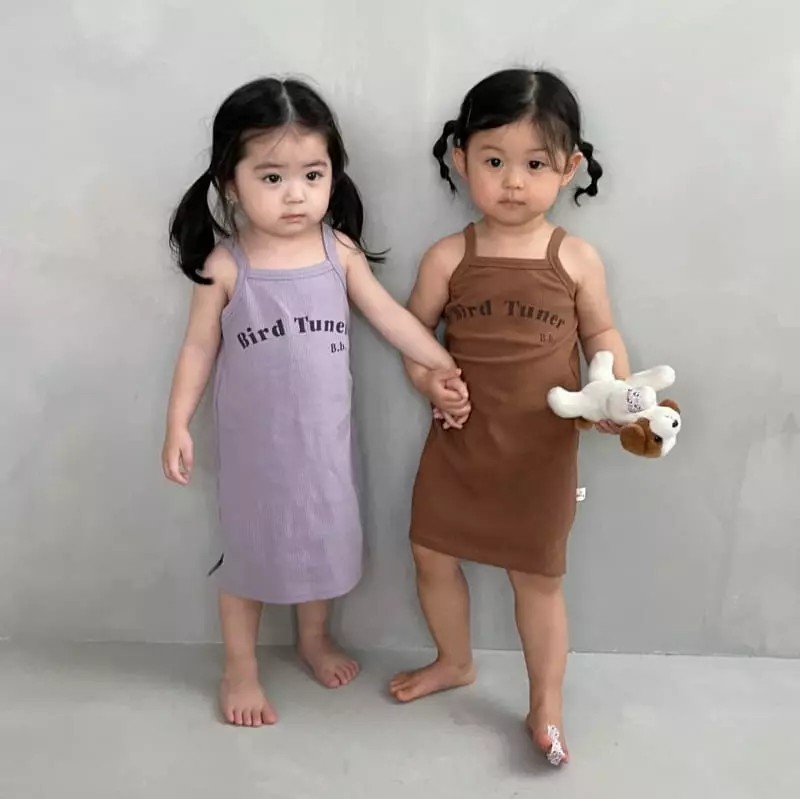 Oing - Korean Children Fashion - #minifashionista - Muzi String One-piece - 7