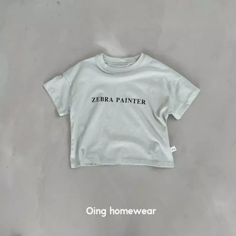 Oing - Korean Children Fashion - #prettylittlegirls - Lettering Tee - 10