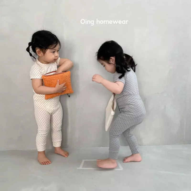 Oing - Korean Children Fashion - #prettylittlegirls - Gre Dot Easywear