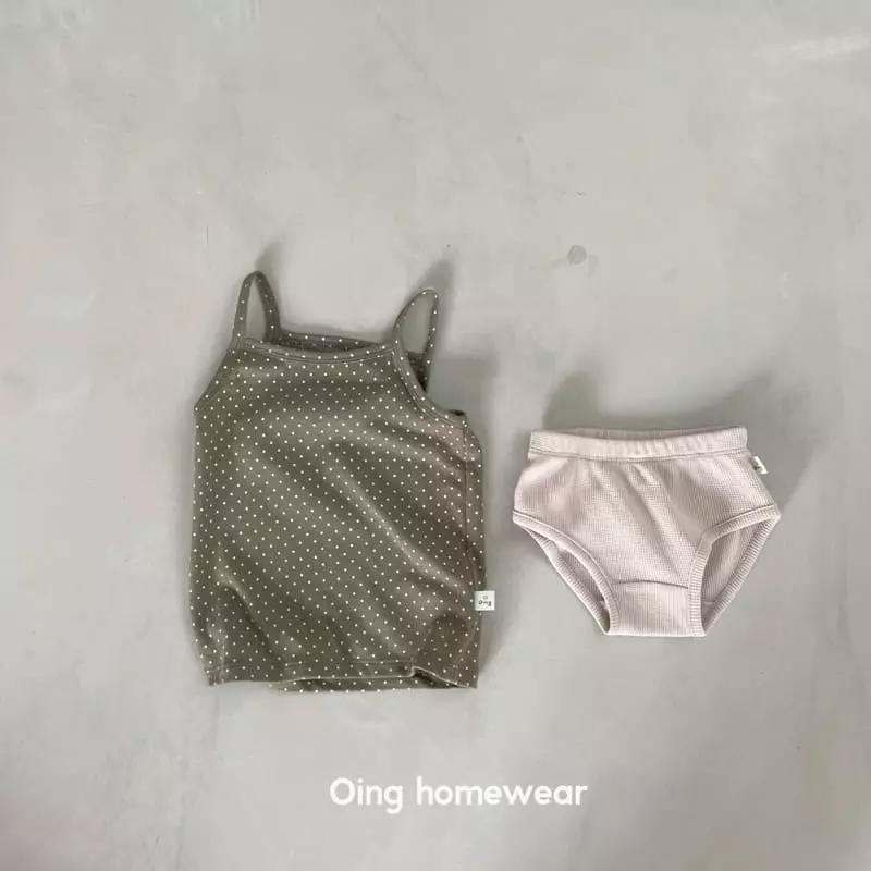 Oing - Korean Children Fashion - #prettylittlegirls - Summer Sleeveless Underwea Set - 9