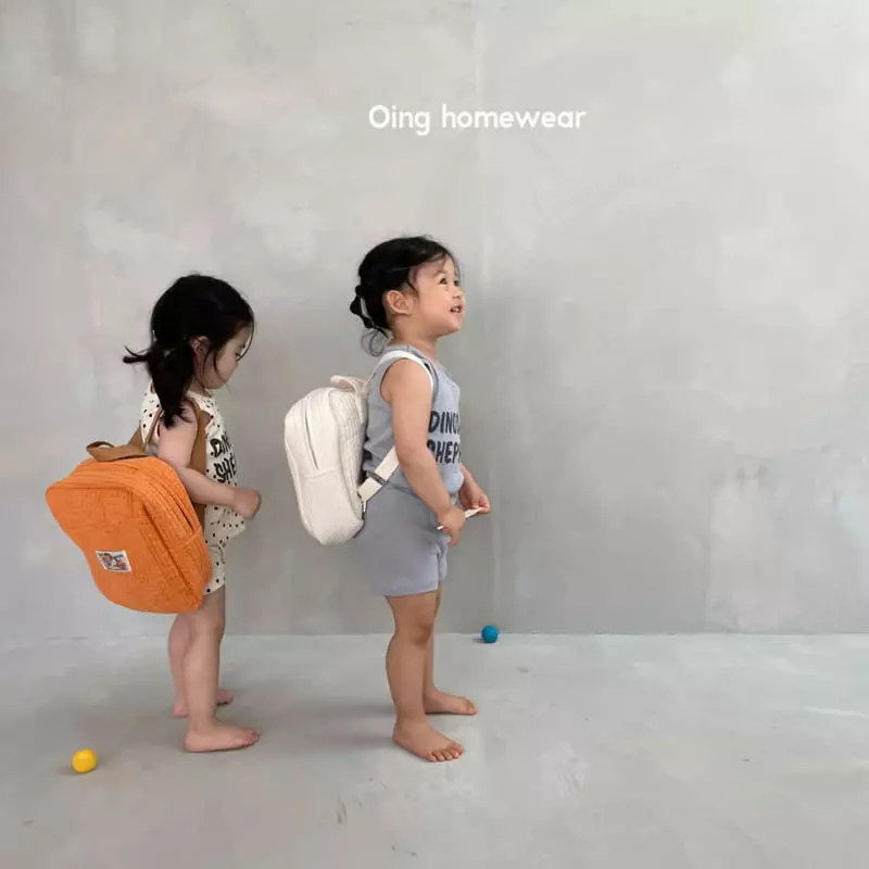 Oing - Korean Children Fashion - #prettylittlegirls - Dino Top Bottom Set - 8