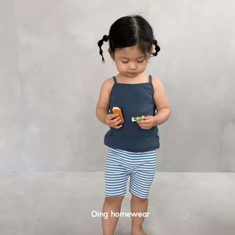 Oing - Korean Children Fashion - #stylishchildhood - Stripes Leggings - 5