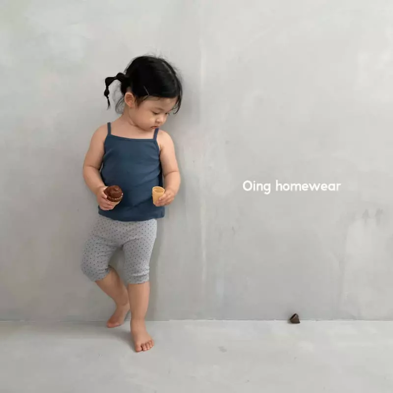 Oing - Korean Children Fashion - #todddlerfashion - Capri Leggings - 2