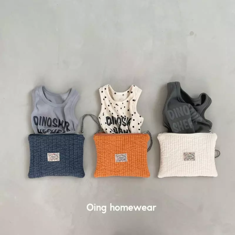 Oing - Korean Children Fashion - #todddlerfashion - Dino Top Bottom Set - 9