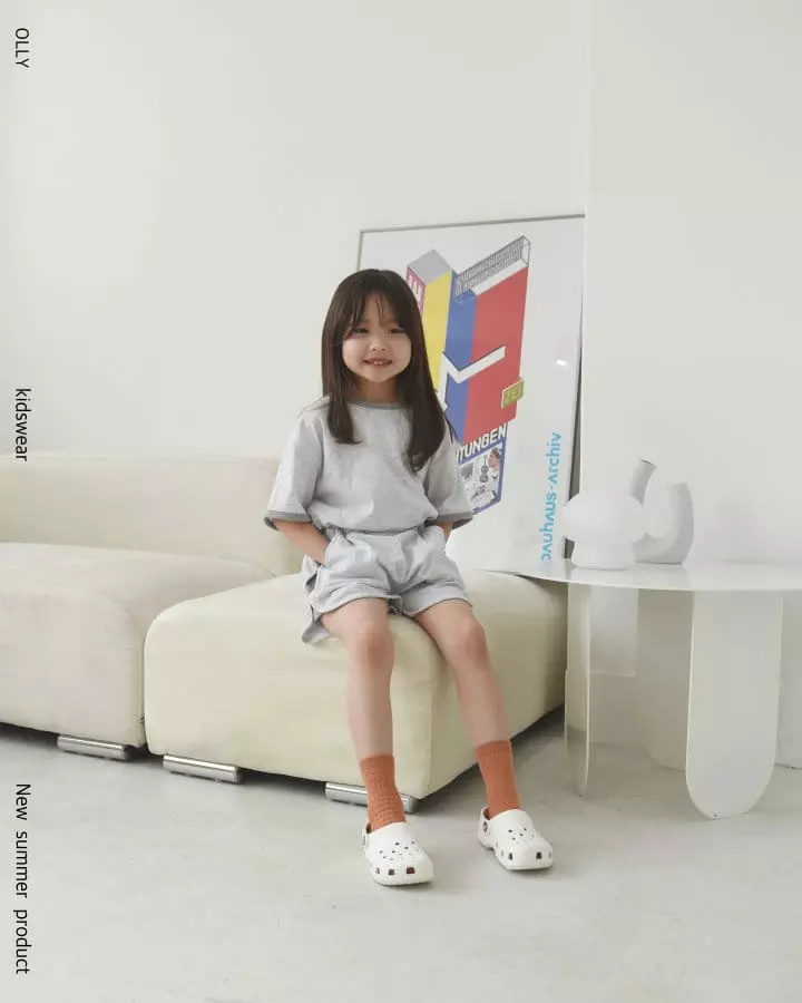 Ollymarket - Korean Children Fashion - #Kfashion4kids - Color Short Sleeves Tee - 6