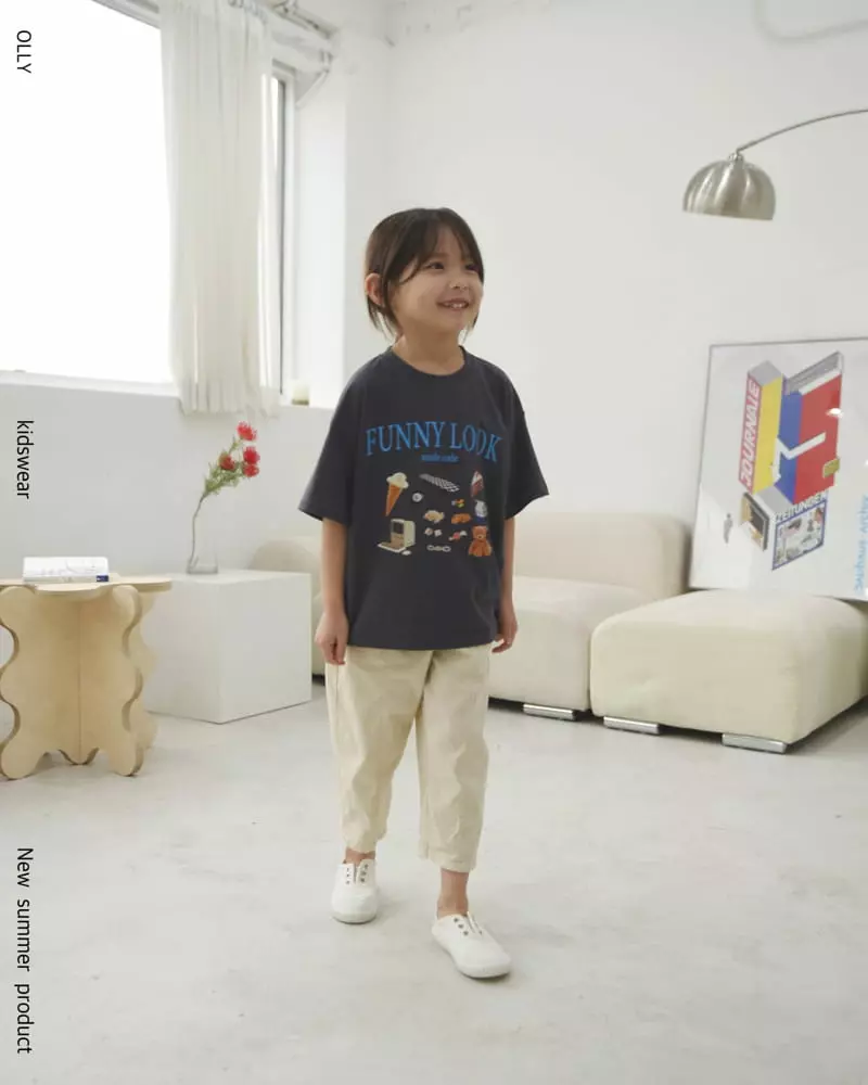 Ollymarket - Korean Children Fashion - #designkidswear - Funny Short Sleeves Tee