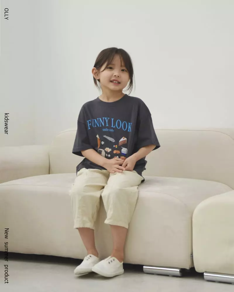 Ollymarket - Korean Children Fashion - #fashionkids - Funny Short Sleeves Tee - 3