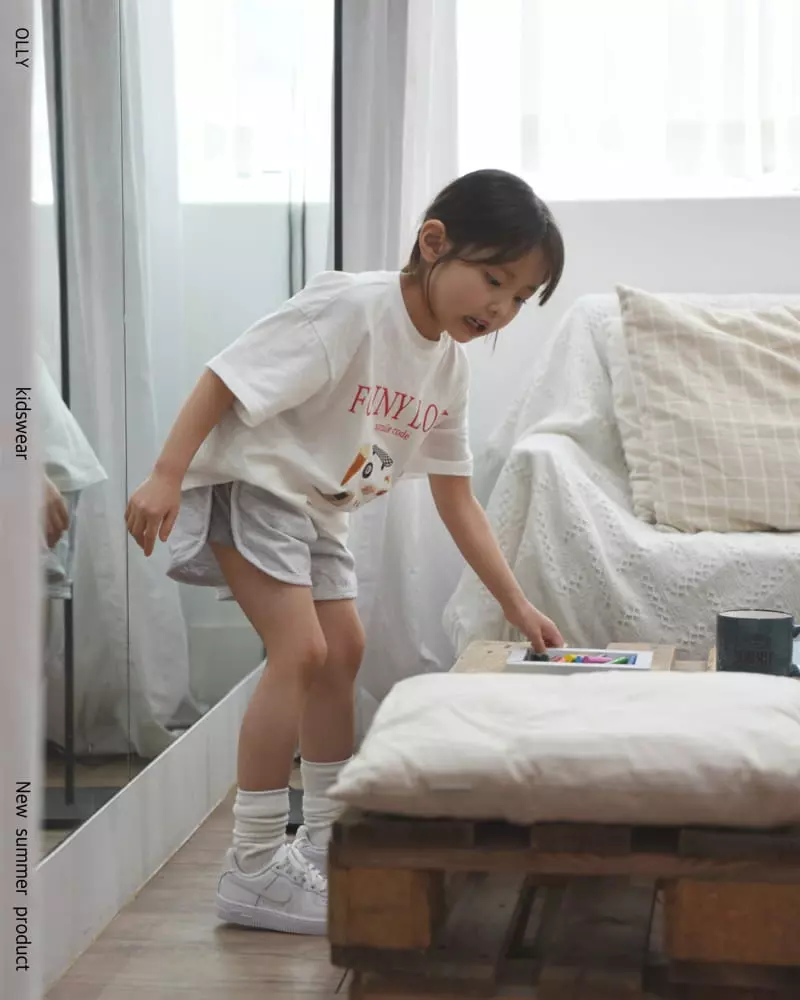 Ollymarket - Korean Children Fashion - #kidzfashiontrend - Funny Short Sleeves Tee - 6