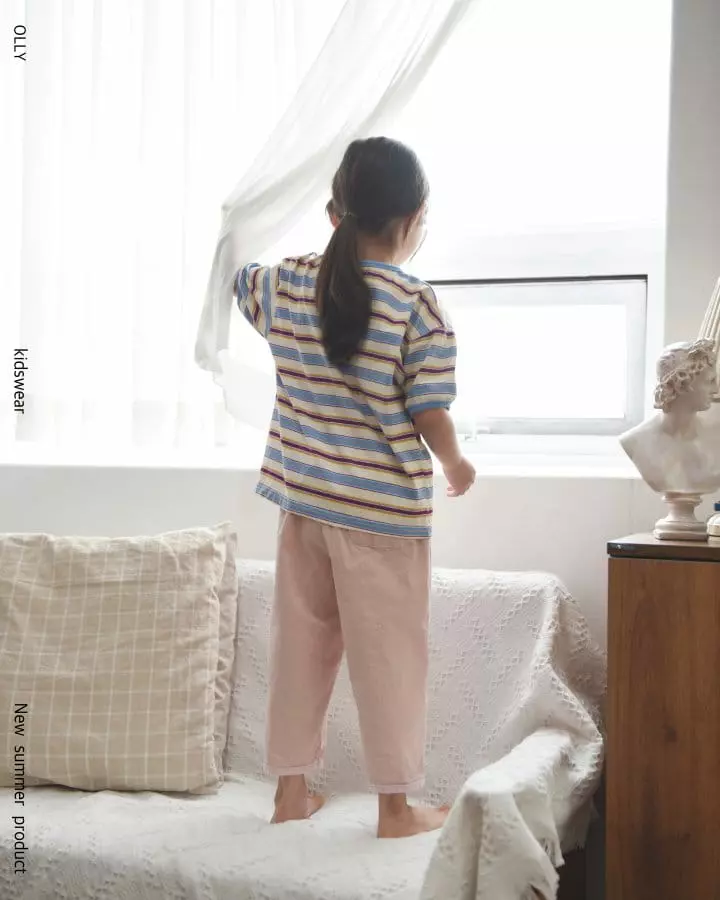 Ollymarket - Korean Children Fashion - #magicofchildhood - Linen Slit Pants - 6