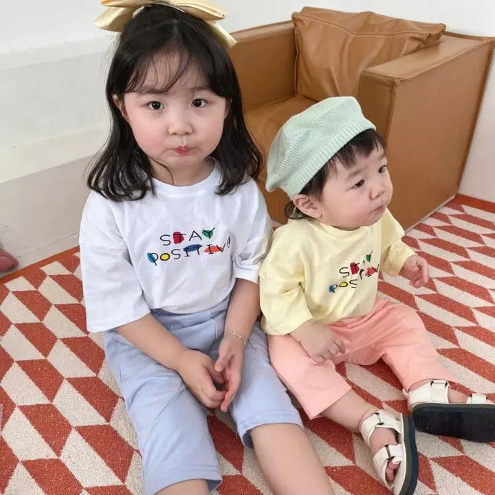 Only U - Korean Children Fashion - #Kfashion4kids - English Paint Tee - 3