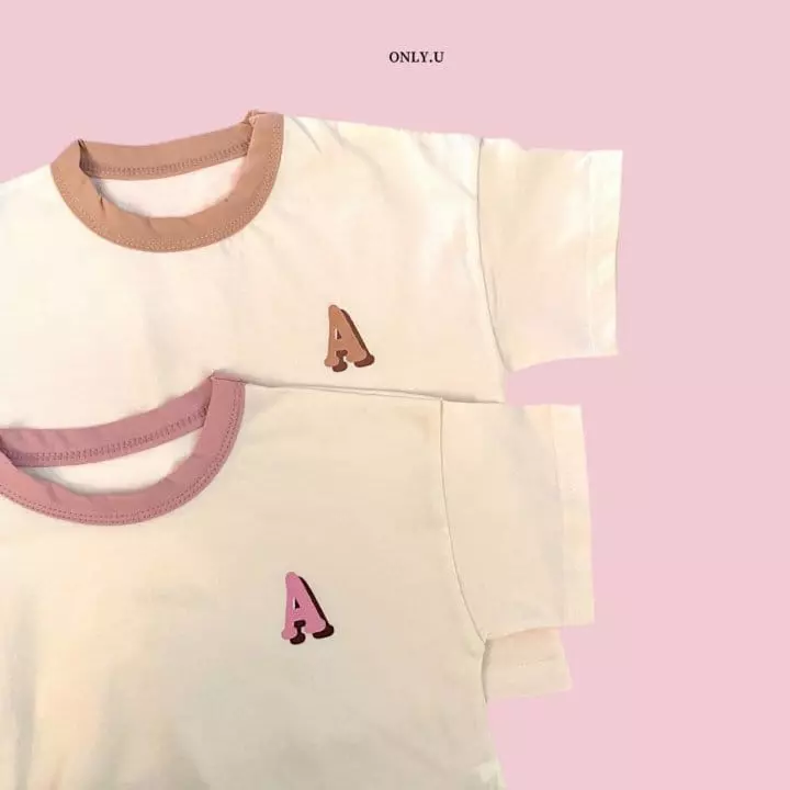 Only U - Korean Children Fashion - #Kfashion4kids - Color Tee