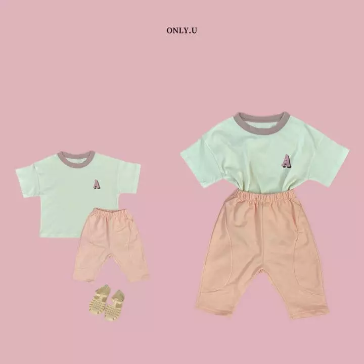 Only U - Korean Children Fashion - #magicofchildhood - Color Tee - 3