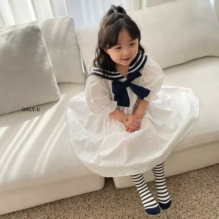 Only U - Korean Children Fashion - #magicofchildhood - Mumu Sailor One-piece - 2
