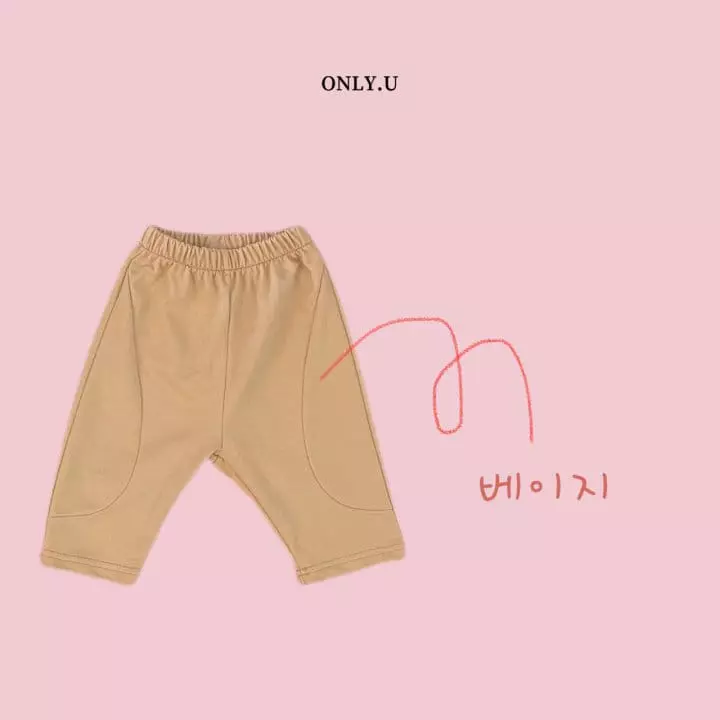 Only U - Korean Children Fashion - #magicofchildhood - Line Pants