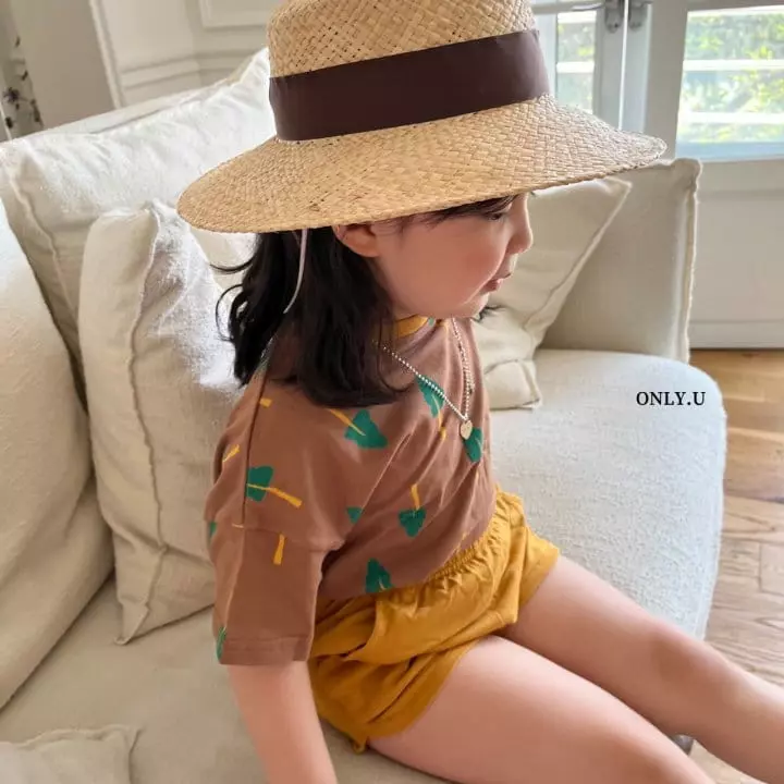 Only U - Korean Children Fashion - #toddlerclothing - Tree Top Bottom Set - 4