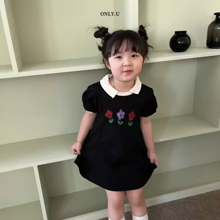 Only U - Korean Children Fashion - #stylishchildhood - Flower One-piece - 3