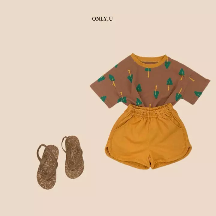 Only U - Korean Children Fashion - #todddlerfashion - Tree Top Bottom Set - 2