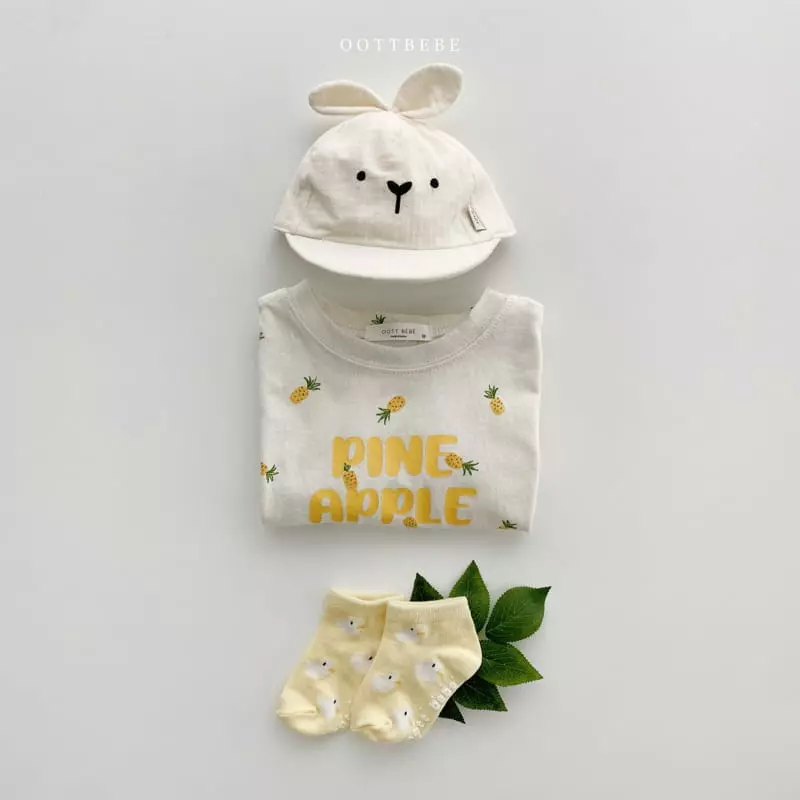 Oott Bebe - Korean Baby Fashion - #babyboutique - Apple Bodysuit - 7