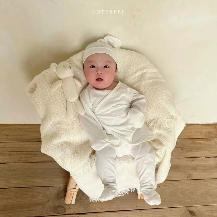 Oott Bebe - Korean Baby Fashion - #babyboutique - Pure Organic Foot Leggings - 3