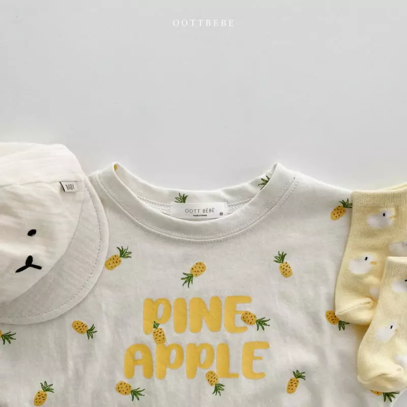 Oott Bebe - Korean Baby Fashion - #babyfashion - Apple Bodysuit - 11