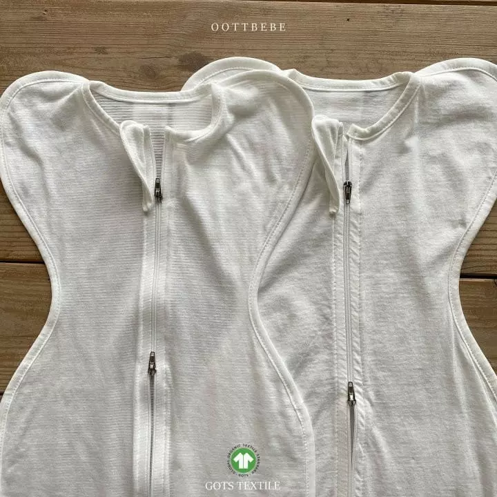 Oott Bebe - Korean Baby Fashion - #babygirlfashion - Pure Organic Sleep Bodysuit - 8