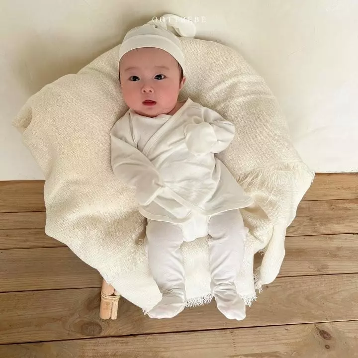 Oott Bebe - Korean Baby Fashion - #babylifestyle - Pure Organic Foot Leggings - 10