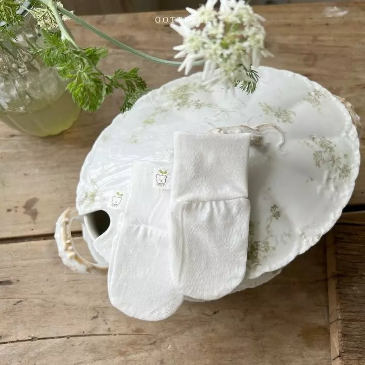 Oott Bebe - Korean Baby Fashion - #babylifestyle - Pure Organic Hand Foot Cover Set - 7
