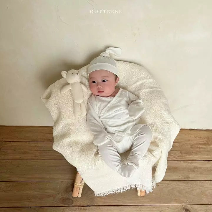 Oott Bebe - Korean Baby Fashion - #babyoninstagram - Pure Organic Foot Leggings - 11