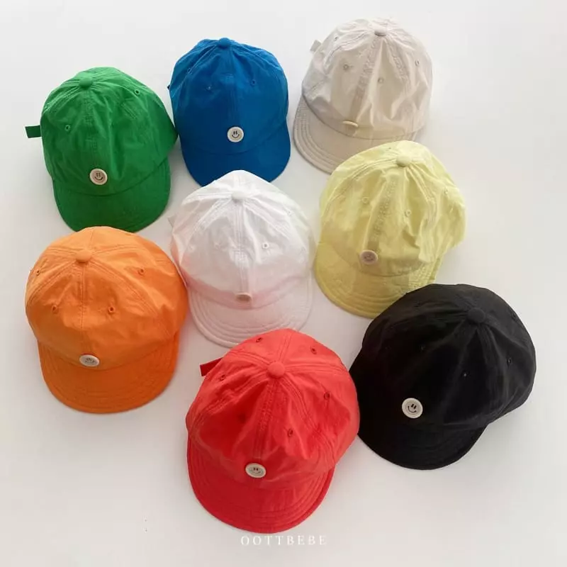 Oott Bebe - Korean Baby Fashion - #babyoutfit - Button Ball Cap - 9
