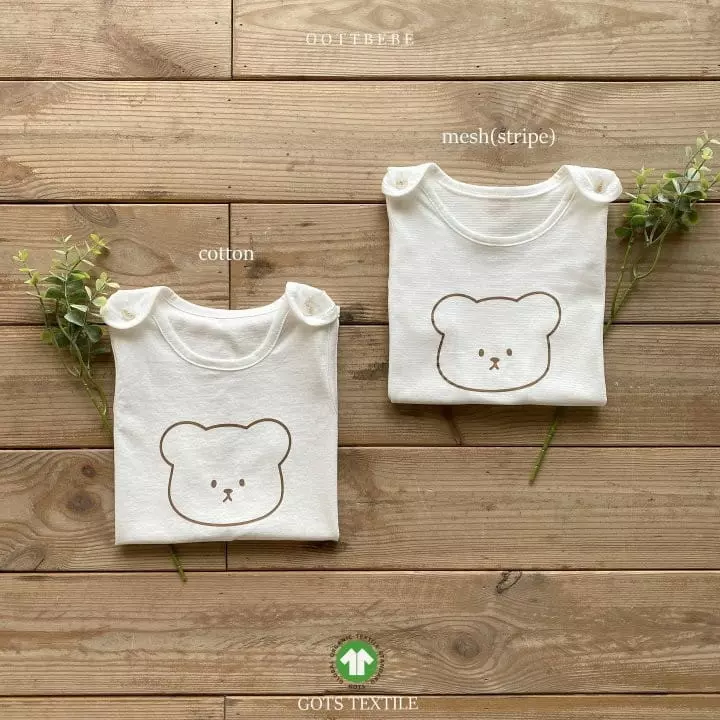 Oott Bebe - Korean Baby Fashion - #babyoutfit - Pure Organic Sleep Vest