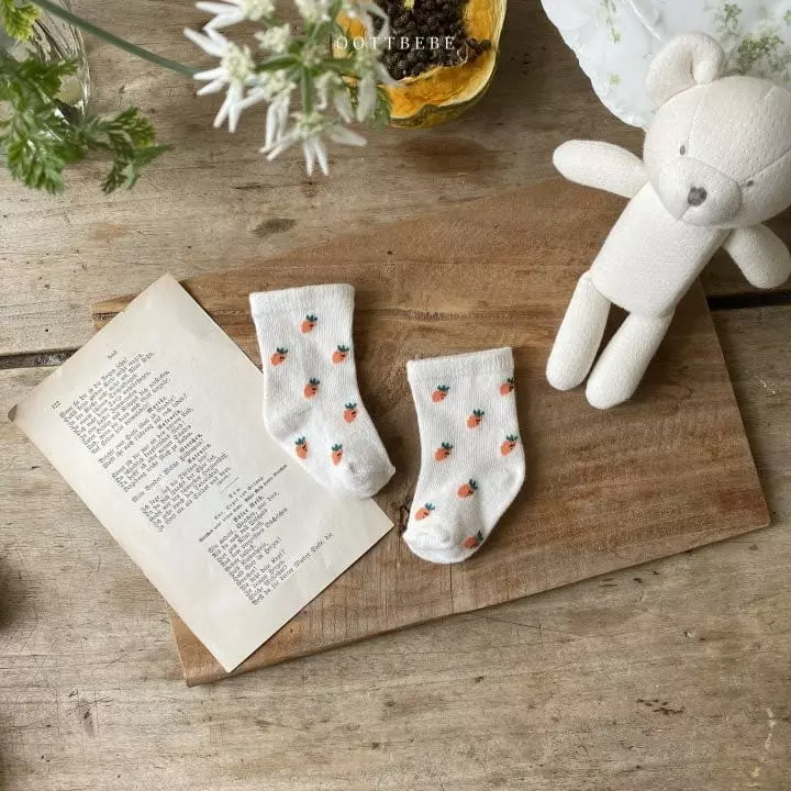 Oott Bebe - Korean Baby Fashion - #babyoutfit - New Born Socks Basic - 7
