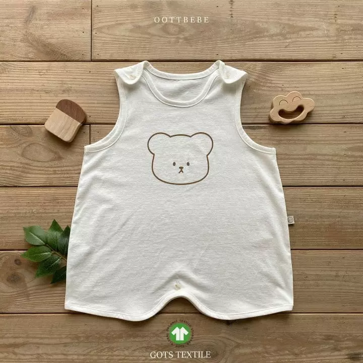 Oott Bebe - Korean Baby Fashion - #onlinebabyboutique - Pure Organic Sleep Vest - 3