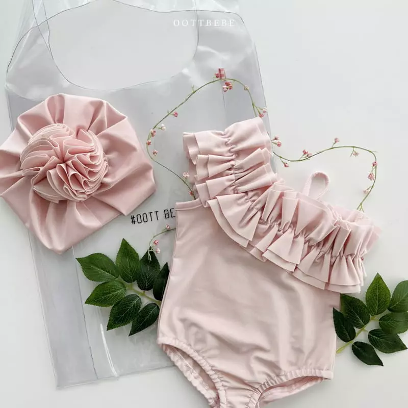 Oott Bebe - Korean Children Fashion - #Kfashion4kids - Shoulder Frill Turban - 6