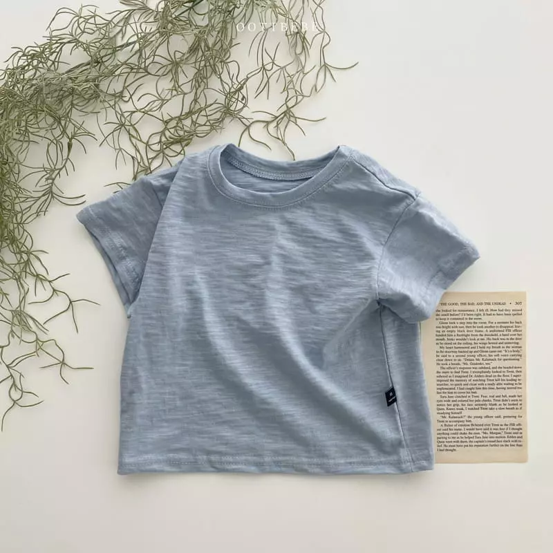 Oott Bebe - Korean Children Fashion - #Kfashion4kids - Doft Slub Tee - 5