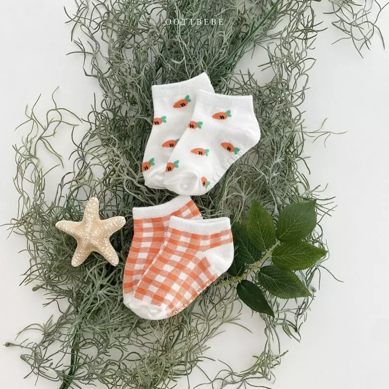 Oott Bebe - Korean Children Fashion - #Kfashion4kids - Vacance Socks Set - 3