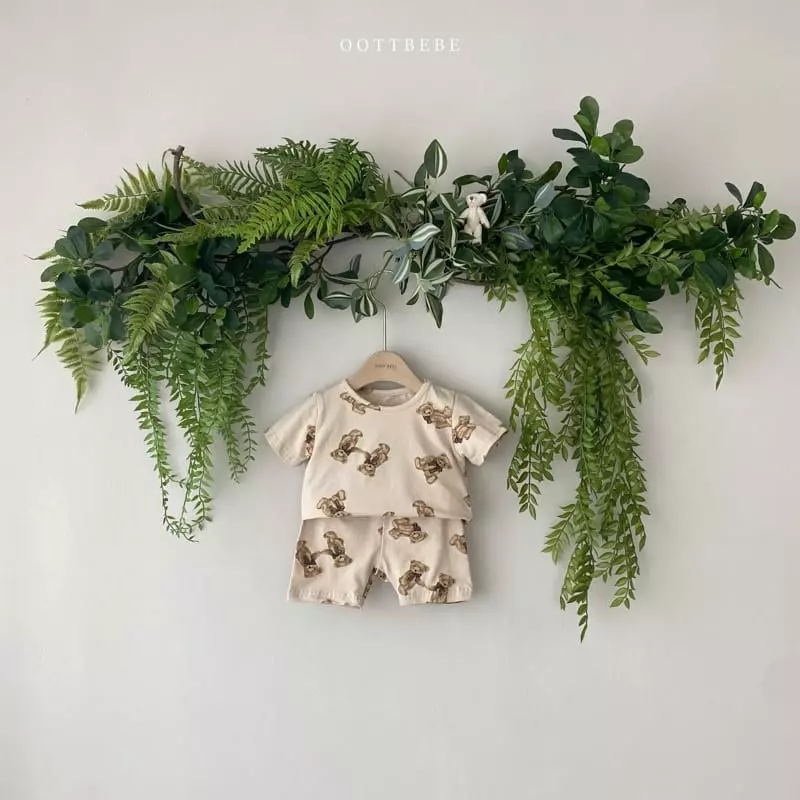 Oott Bebe - Korean Children Fashion - #Kfashion4kids - Bear Doll Easywear - 11