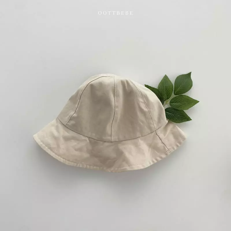 Oott Bebe - Korean Children Fashion - #kidzfashiontrend - Linen Summer Bucket Hat - 4