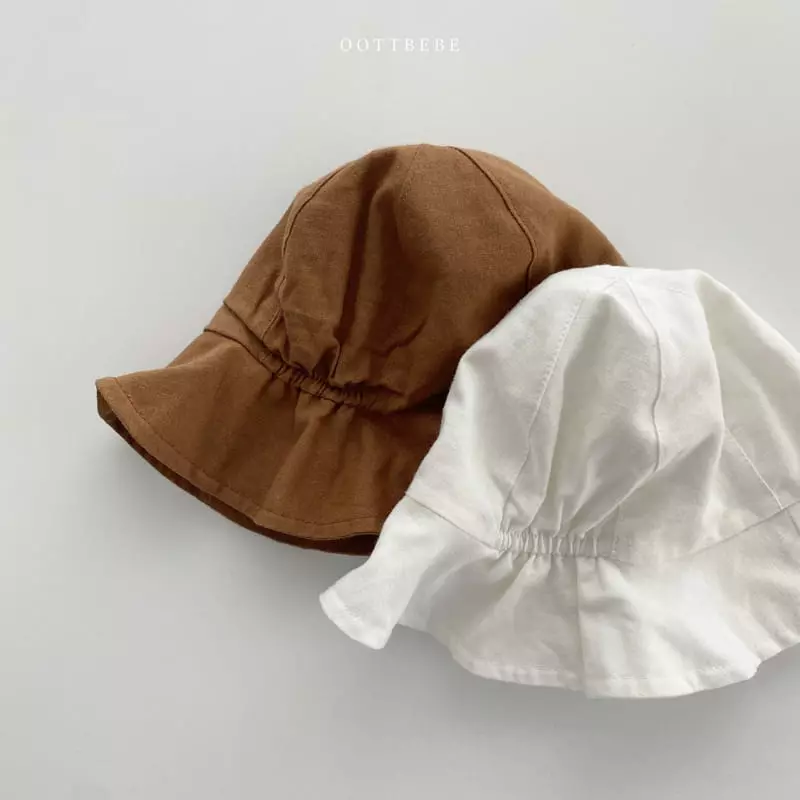 Oott Bebe - Korean Children Fashion - #childofig - Linen Summer Bucket Hat - 12