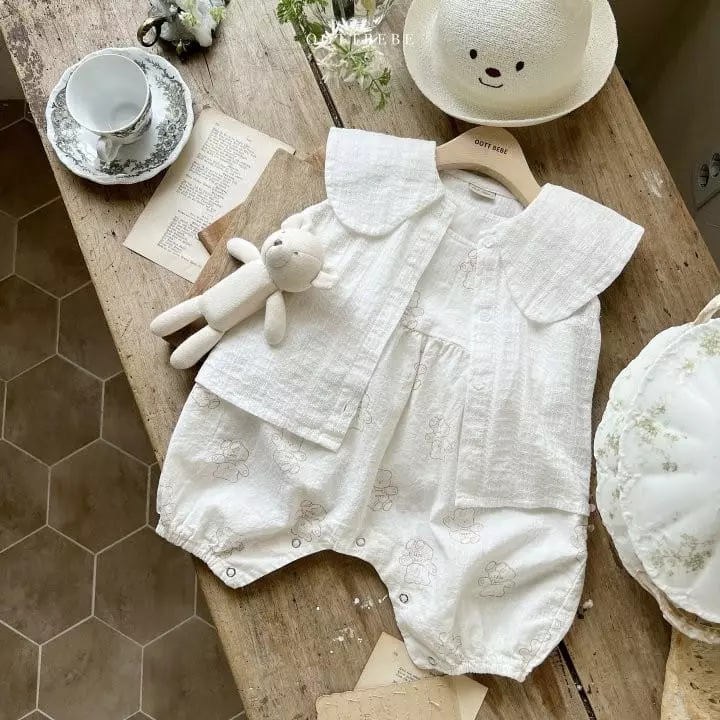 Oott Bebe - Korean Children Fashion - #childofig - Circle Sleeveless Blouse - 8