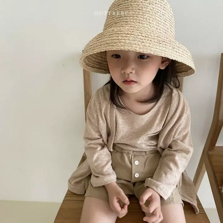 Oott Bebe - Korean Children Fashion - #childrensboutique - Loophy Straw Hat - 6