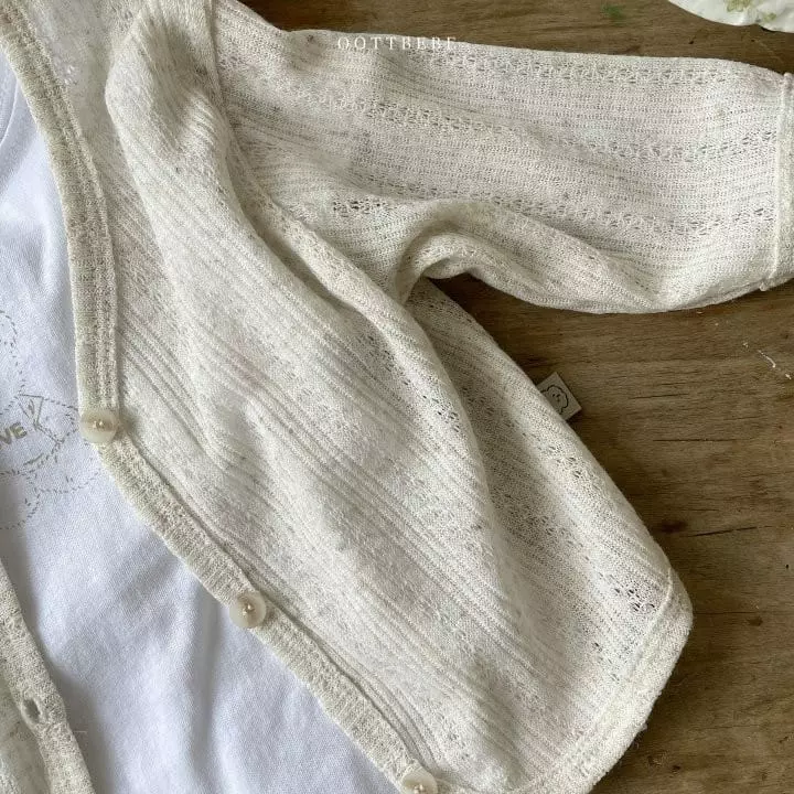 Oott Bebe - Korean Children Fashion - #childrensboutique - Vintage Petit Cardigan - 9