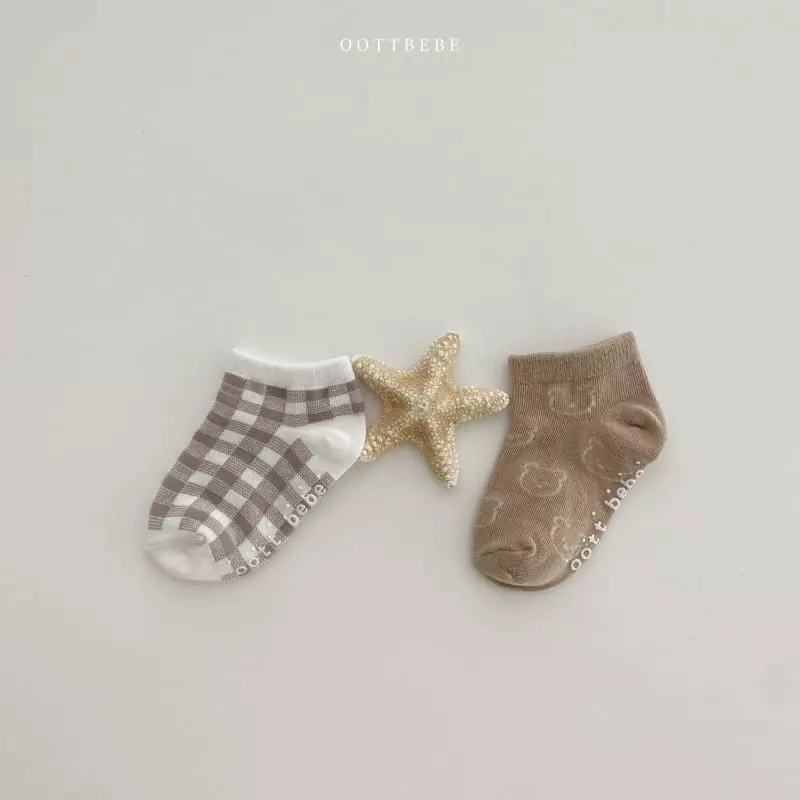 Oott Bebe - Korean Children Fashion - #designkidswear - Vacance Socks Set - 11