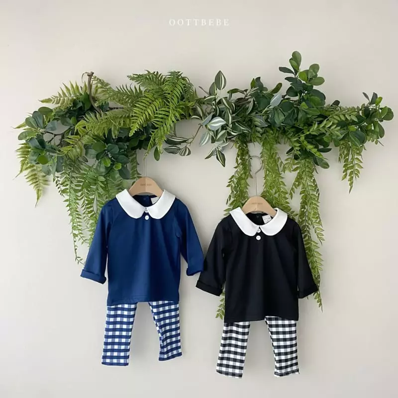 Oott Bebe - Korean Children Fashion - #discoveringself - Collar Gentleman Rashguard - 5